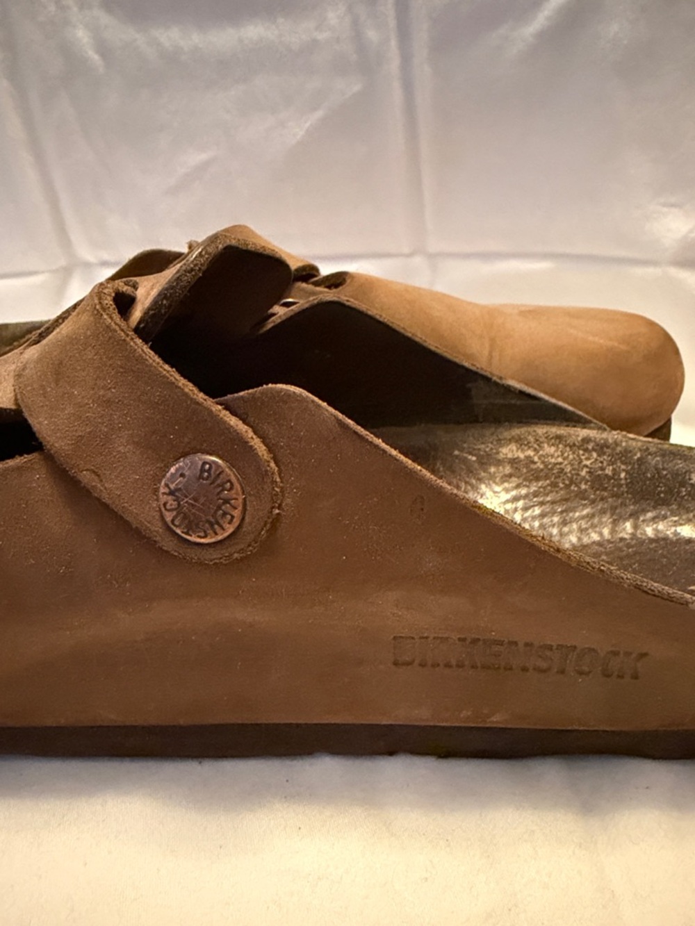 Birkenstock brown leather clogs - Picture 8 of 9